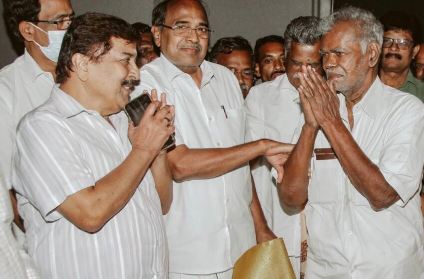  Communist Party of India leader Nallakannu has expressed his heartfelt appreciation to actor Suriya