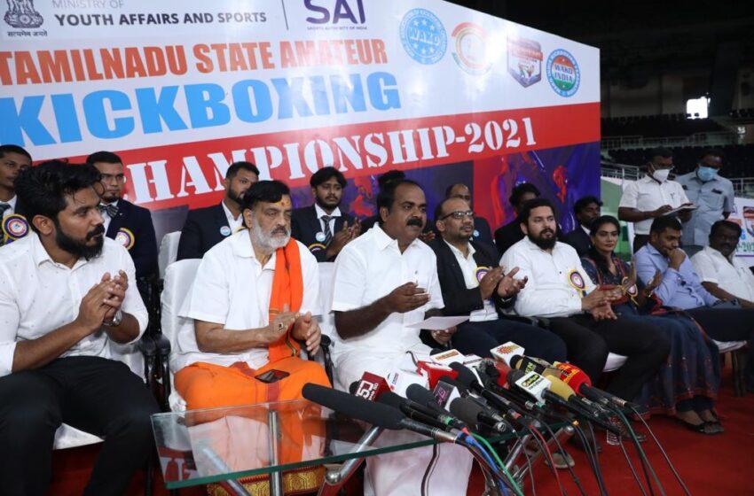  Tamil Nadu State Amateur Kickboxing championship for Sub-Junior, Junior and Senior was Organized on 18th & 19th December 2021