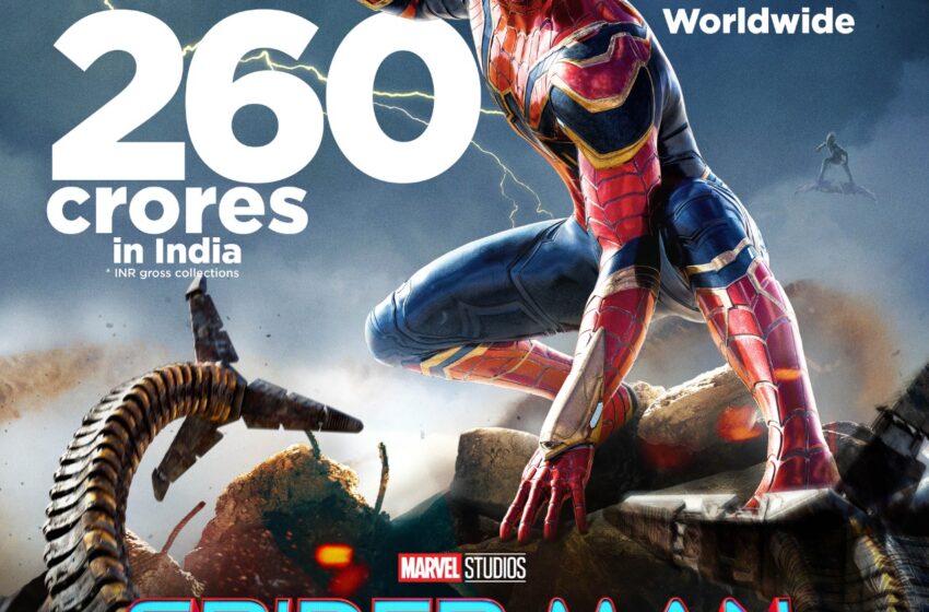  Spider-Man: No Way Home becomes the biggest film of 2021 with 260 Crores GBOC at the Indian Box Office!