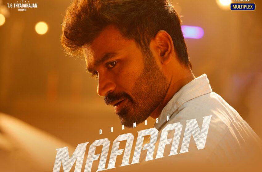  Dhanush starrer “Maaran” becomes the first-ever trailer in the Tamil movie industry to be released by fans
