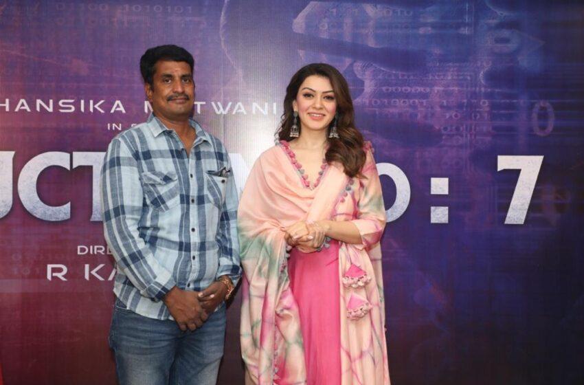  R.Kannan to direct Hansika in a science -fiction , fantasy, horror comedy.