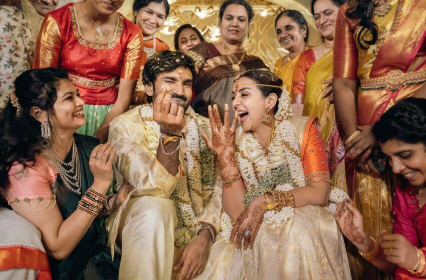  The Love Marriage of Beautiful young Couple Actor Aadhi and Actress Nikki