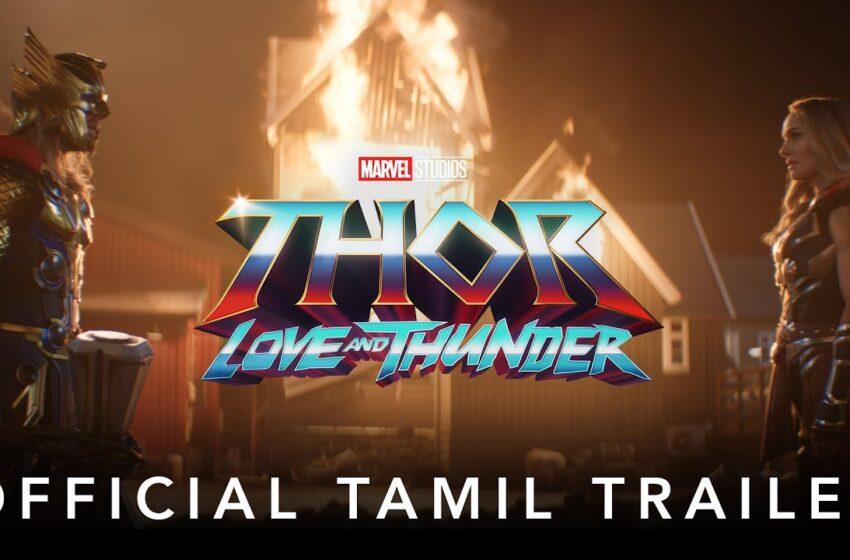  Thor: Love And Thunder Trailer Tamil