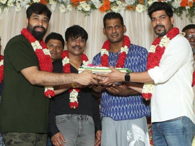  The Vishal and SJ Suryah starrer ‘Mark Antony’ commences shoot with pooja today!