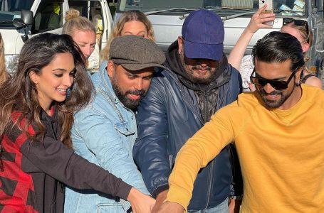 Ram Charan completes the RC 15 New Zealand Schedule