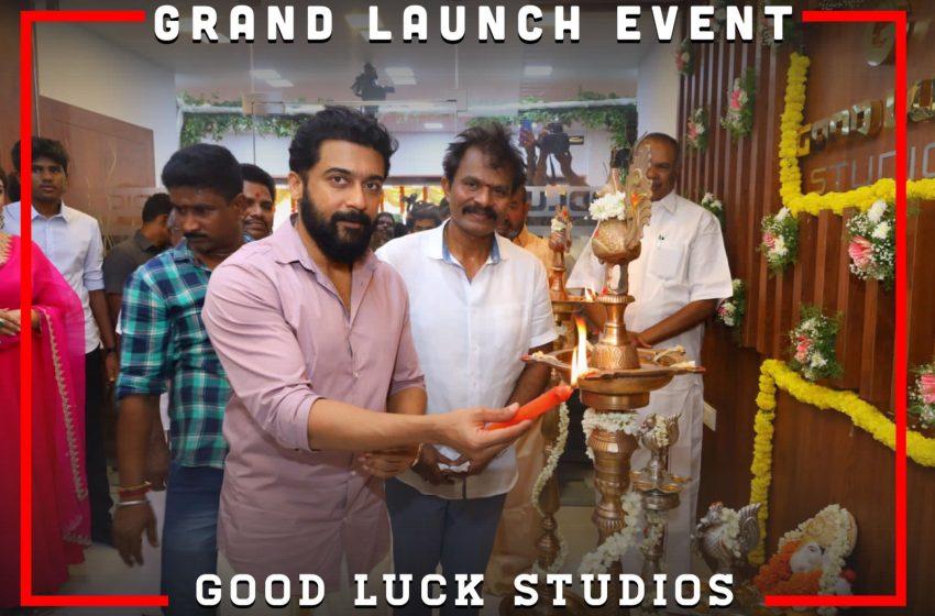 Actor Suriya inaugurates Director Hari and Pritha Hari’s ‘Good Luck Studios’