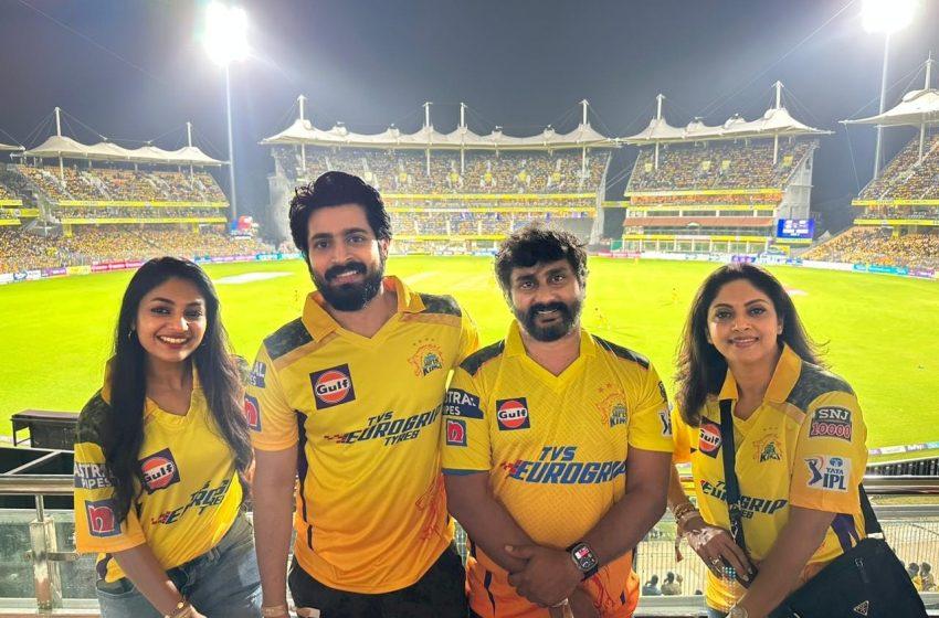  The “L.G.M” Team experiences the magical win of Chennai team