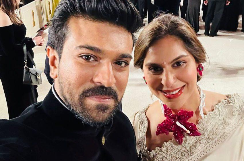  Ram Charan and Wife Upasana Set New Record on Vanity Fair’s YouTube Channel with Oscars Video