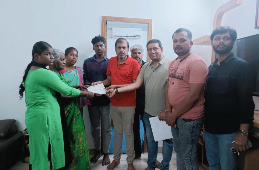  ‘Weapon’ movie producers contribute Rs. 12 Lakhs for Light Man who died in an accident during shoot