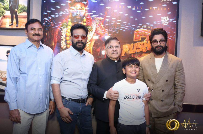  Icon Star Allu Arjun Launched ‘AAA Cinemas’, The Opening Ceremony Is A Grand Affair