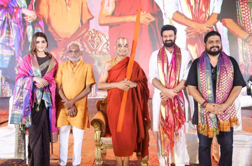  Adipurush Final Trailer unveiled at Tirupati in one of the grandest manner ever