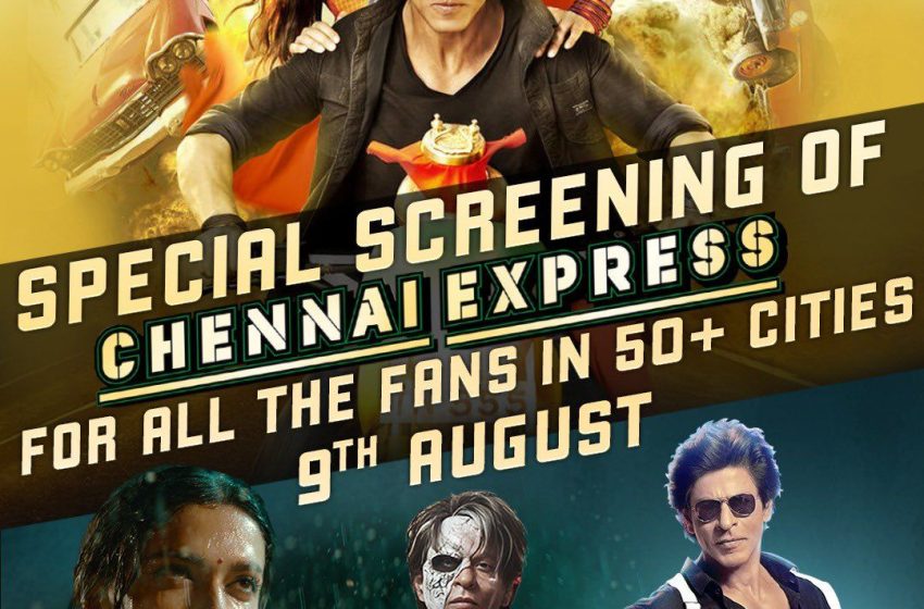  SRK Universe Celebrates 10 Years of Chennai Express with Special Screening Across 52 Cities – Counting Jawan’s Month-Long Extravaganza!