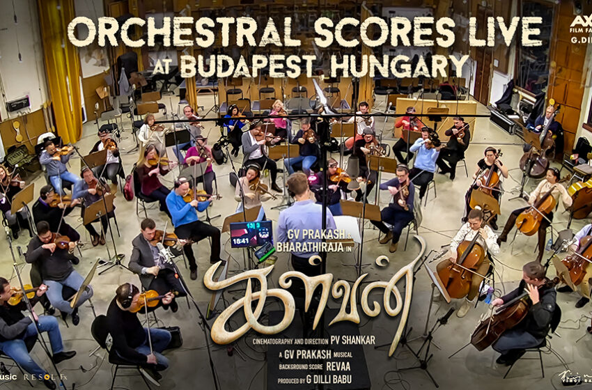  GV Prakash-Bharathiraja starrer ‘Kalvan’ Background Score Recorded in Hungary