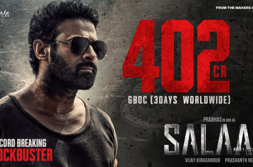  Ceasefire starring Prabhas continues to write History at the global box office!