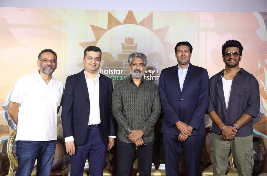  Disney+ Hotstar brings the team of Baahubali: Crown of Blood together in the heartland of the Baahubali franchise